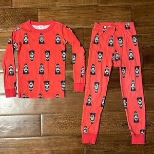 Hanna Andersson Darth Vader long John pajamas